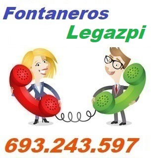 Telefono de la empresa fontaneros Legazpi